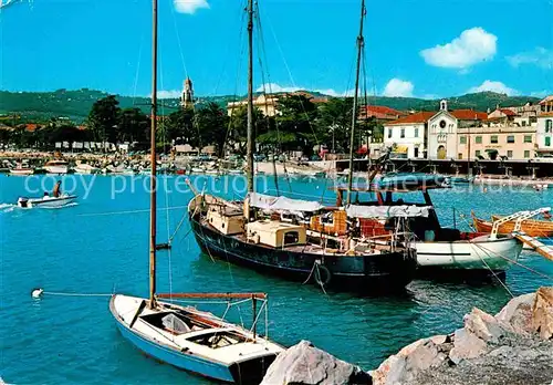 AK / Ansichtskarte Diano Marina Veduta dal porticciolo Kleiner Hafen Riviera dei Fiori Kat. Italien