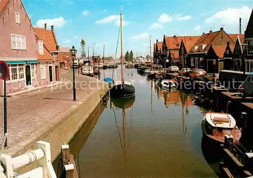 AK / Ansichtskarte Monnickendam Haven en Gooische Kaai Kat. Niederlande