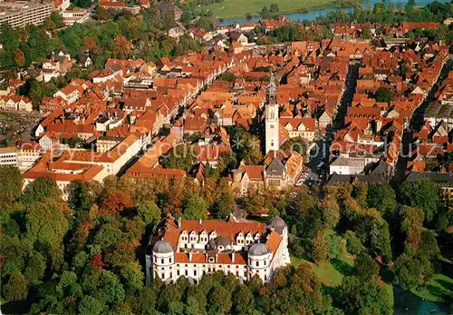 AK / Ansichtskarte Celle Niedersachsen Schloss historischer Stadtkern Fliegeraufnahme Kat. Celle