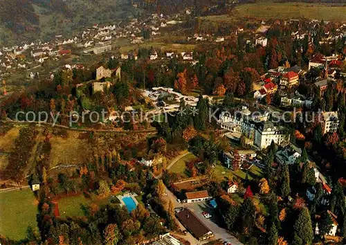 AK / Ansichtskarte Badenweiler Thermalkurort Schwarzwald Fliegeraufnahme Kat. Badenweiler