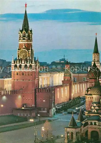 AK / Ansichtskarte Moscow Moskva Spasskaja Turm  Kat. Moscow