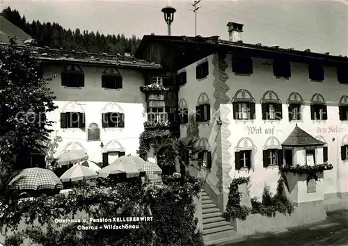 AK / Ansichtskarte Oberau Wildschoenau Tirol Gasthaus Kellerwirt
