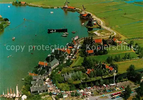 AK / Ansichtskarte Zaandam Fliegeraufnahme Zaanse Schans Kat. Zaandam