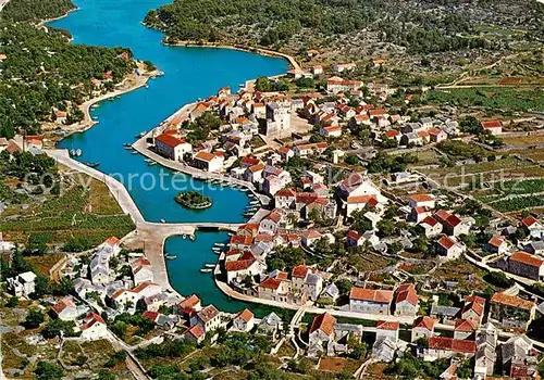 AK / Ansichtskarte Vrboska Fliegeraufnahme Kat. Vrboska o Hvar