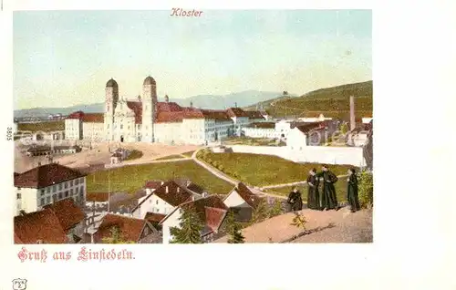 AK / Ansichtskarte Einsiedeln SZ Kloster Kat. Einsiedeln