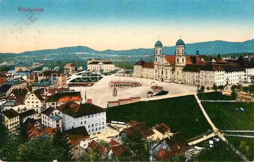 AK / Ansichtskarte Einsiedeln SZ Kloster Kat. Einsiedeln