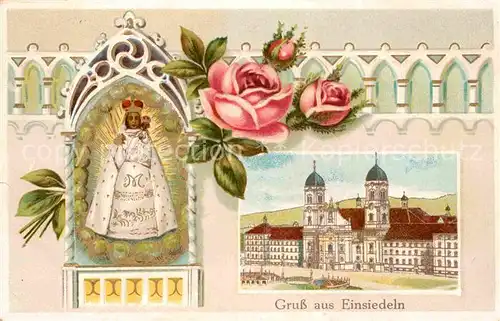 AK / Ansichtskarte Einsiedeln SZ Kloster  Kat. Einsiedeln