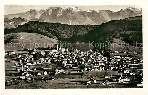 AK / Ansichtskarte Einsiedeln SZ Panorama  Kat. Einsiedeln