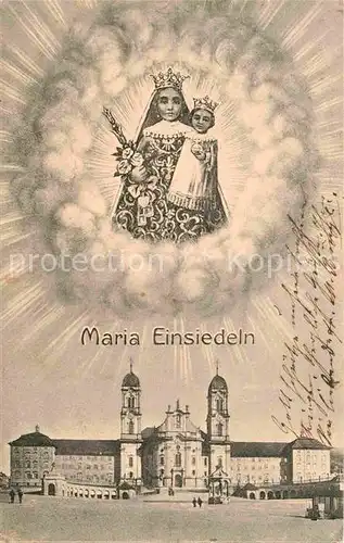 AK / Ansichtskarte Einsiedeln SZ Kloster Maria Einsiedeln Kat. Einsiedeln