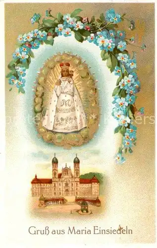AK / Ansichtskarte Einsiedeln SZ Kloster Maria Einsiedeln Kat. Einsiedeln