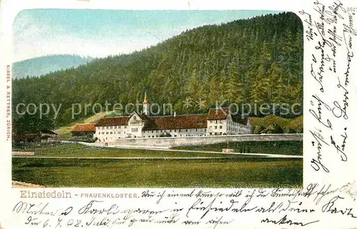 AK / Ansichtskarte Einsiedeln SZ Frauenkloster Kat. Einsiedeln