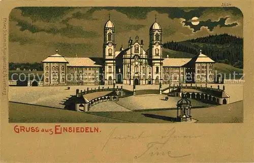 AK / Ansichtskarte Einsiedeln SZ Kloster  Kat. Einsiedeln