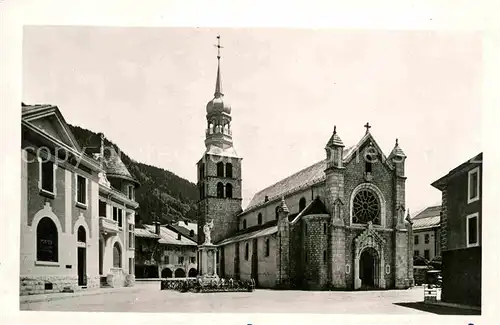 AK / Ansichtskarte Thones Post Rathaus Kirche Kat. Thones