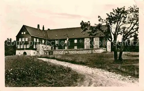 AK / Ansichtskarte Klingenthal Vogtland Jugendherberge Aschberg  Kat. Klingenthal Sachsen