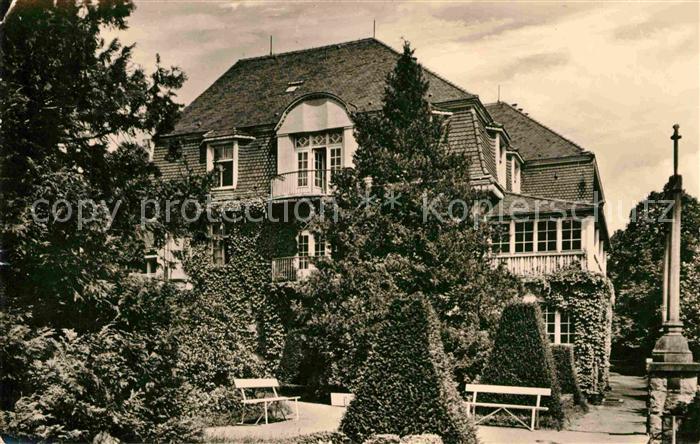 Ak Ansichtskarte Gottleuba Berggiesshuebel Bad Sanatorium Haus