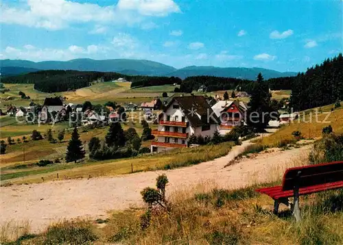 AK / Ansichtskarte Saig Schwarzwald Teilansicht  Kat. Lenzkirch