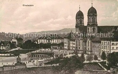 AK / Ansichtskarte Einsiedeln SZ Kloster  Kat. Einsiedeln