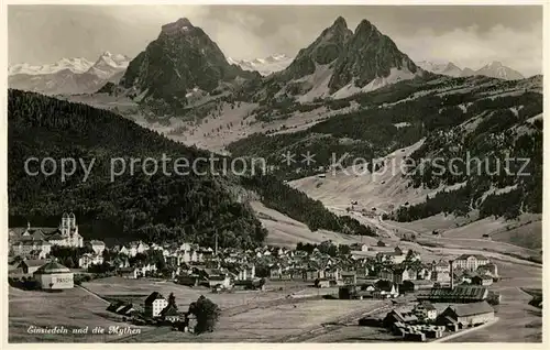 AK / Ansichtskarte Einsiedeln SZ Panorama  Kat. Einsiedeln