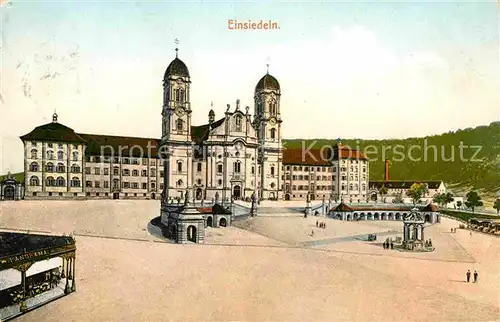 AK / Ansichtskarte Einsiedeln SZ Kloster  Kat. Einsiedeln