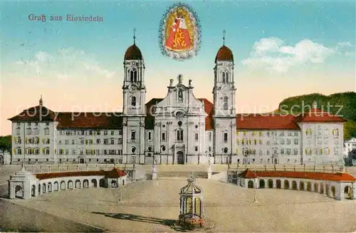 AK / Ansichtskarte Einsiedeln SZ Kloster  Kat. Einsiedeln