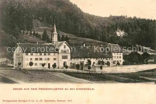 AK / Ansichtskarte Einsiedeln SZ Frauenkloster Kat. Einsiedeln