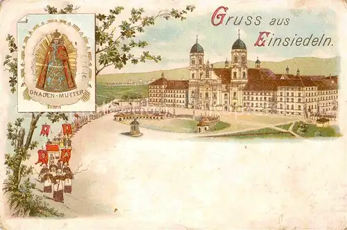 AK / Ansichtskarte Einsiedeln SZ Kloster Gnaden Mutter Kat. Einsiedeln