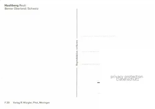 AK / Ansichtskarte Hasliberg Bruenig BE Reuti Panorama Kat. Bruenig