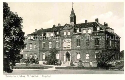 AK / Ansichtskarte Steinheim Westfalen St Rochus Hospital Kat. Steinheim
