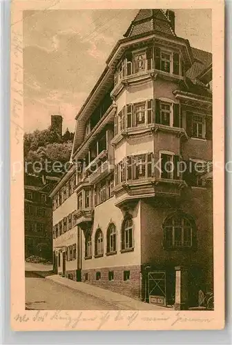 AK / Ansichtskarte Bad Liebenzell Hotel und Pension zum Lamm Kat. Bad Liebenzell