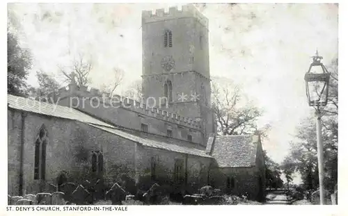 AK / Ansichtskarte Stanford Vale of White Horse St Denys Church Kat. Vale of White Horse