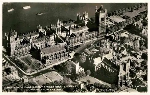 AK / Ansichtskarte London Houses of Parliaments and Westminster Abbey Kat. City of London