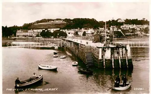 AK / Ansichtskarte Jersey The Jetty St Aubins Kat. Jersey