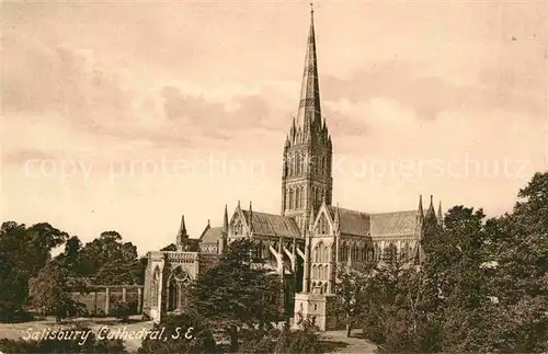 AK / Ansichtskarte Salisbury Kathedrale Kat. Salisbury