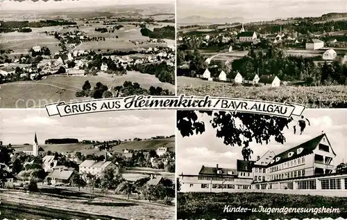 AK / Ansichtskarte Heimenkirch Kinder  und Jugendgenesungsheim Gesamtansicht  Kat. Heimenkirch
