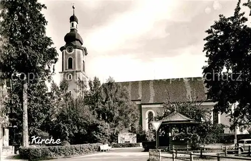 AK / Ansichtskarte Scheidegg Allgaeu Kirche Kat. Scheidegg