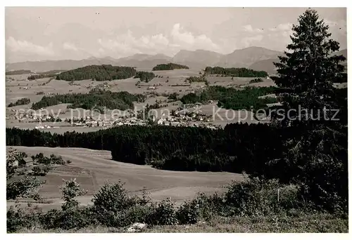 AK / Ansichtskarte Simmerberg Panorama  Kat. Weiler Simmerberg