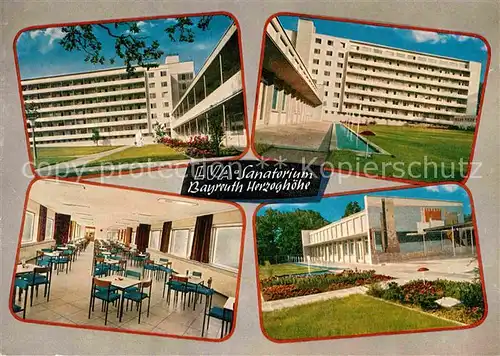 AK / Ansichtskarte Bayreuth LVA Sanatorium Kat. Bayreuth