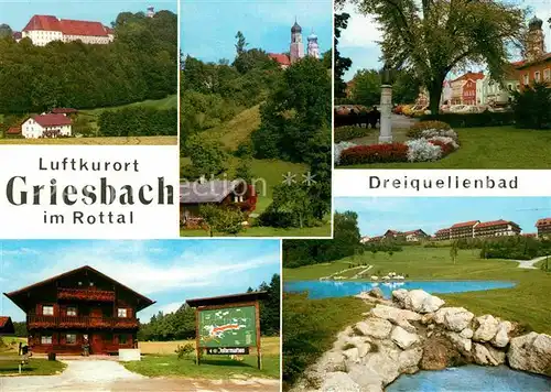 AK / Ansichtskarte Griesbach Bad Dreiquellenbad  Kat. Bad Griesbach i.Rottal