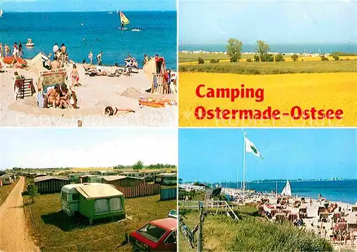 AK / Ansichtskarte Ostermade Camping Strand Strandbazar Kuhn Kat. Neukirchen Oldenburg