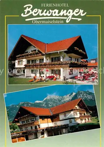 AK / Ansichtskarte Obermaiselstein Ferienhotel Berwanger Alpenblick Kat. Obermaiselstein