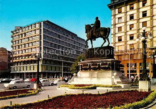 AK / Ansichtskarte Beograd Belgrad Denkmal Reiterstandbild Kat. Serbien