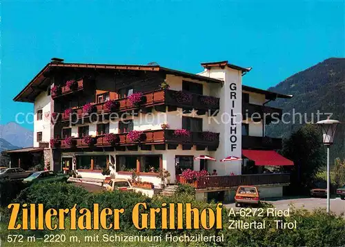 AK / Ansichtskarte Ried Zillertal Zillertaler Grillhof Gasthof Restaurant Kat. Ried im Zillertal