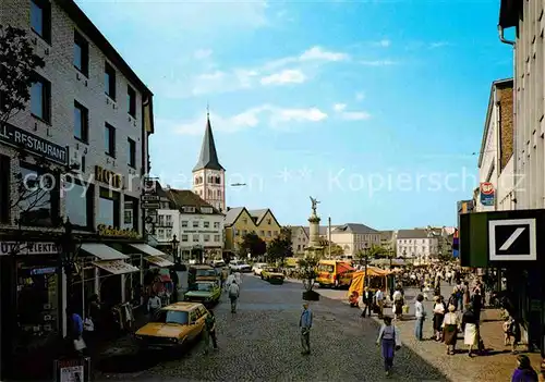 AK / Ansichtskarte Siegburg Marktplatz Kat. Siegburg