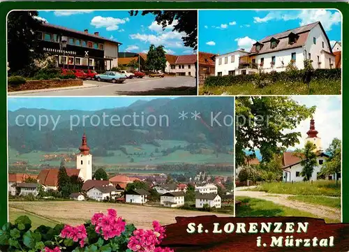 AK / Ansichtskarte St Lorenzen Wechsel Teilansichten Kirche Kat. Hartberg