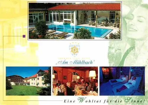 AK / Ansichtskarte Bad Fuessing Thermen Vital Hotel Am Muehlbach Details Kat. Bad Fuessing