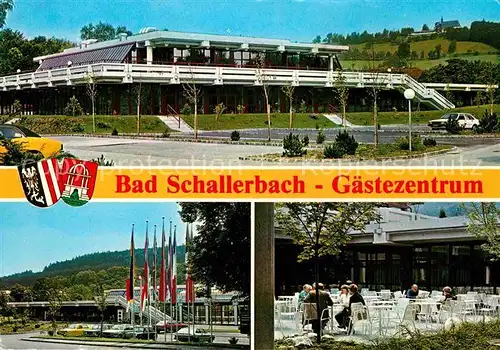 AK / Ansichtskarte Bad Schallerbach Gaestezentrum Terrasse Kat. Bad Schallerbach