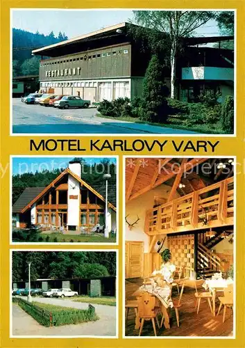 AK / Ansichtskarte Karlovy Vary Motel Karlovy Vary Autokemping Kat. Karlovy Vary Karlsbad