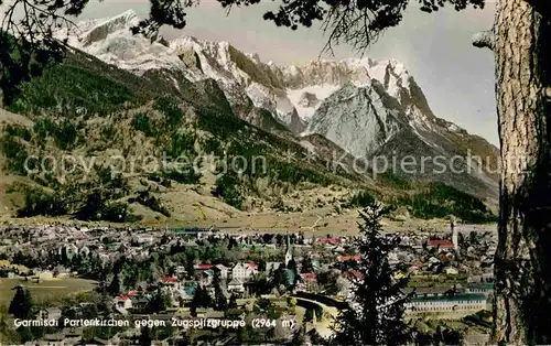 AK / Ansichtskarte Garmisch Partenkirchen Zugspitzgruppe Kat. Garmisch Partenkirchen