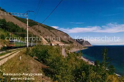 AK / Ansichtskarte Eisenbahn Baikal  Kat. Eisenbahn