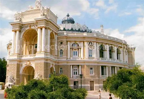 AK / Ansichtskarte Odessa Ukraine Theater 